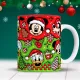 Taza navideña disney 2