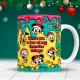 Taza navideña disney 3